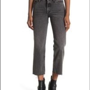 AllSaints Black Stonewashed Ava Jean Size 29